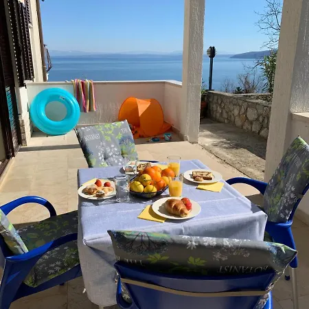 Near The Beach, With Terraces And Seaview At House B. Apartment Moscenicka Draga
