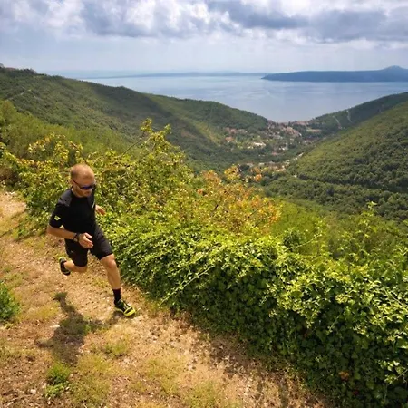 Near The Beach, With Terraces And Seaview At House B. Lejlighed Mošćenička Draga