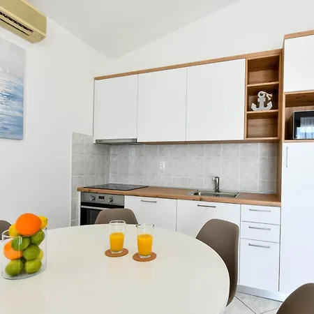 Near The Beach, With Terraces And Seaview At House B. *